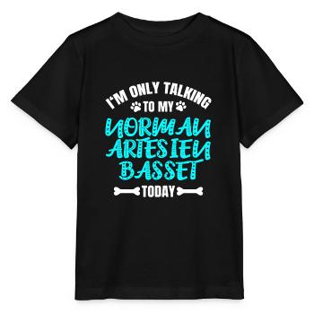 Norman Artesien Basset - Stanley/Stella MINI CREATOR Kids’ T-Shirt - black - Front - Mikhail (115cm)
