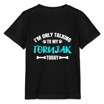Tornjak - T-shirt bio MINI CREATOR Stanley/Stella Enfant - noir - Devant - Mikhail (115cm)