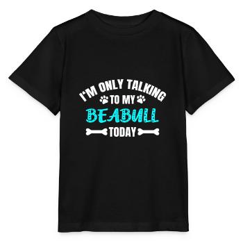 Beabull - T-shirt bio MINI CREATOR Stanley/Stella Enfant - noir - Devant - Mikhail (115cm)
