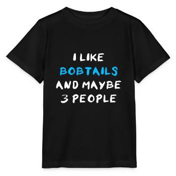 Bobtail - T-shirt bio MINI CREATOR Stanley/Stella Enfant - noir - Devant - Mikhail (115cm)