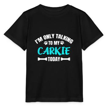 Carkie - T-shirt bio MINI CREATOR Stanley/Stella Enfant - noir - Devant - Mikhail (115cm)