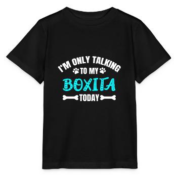 Boxita - T-shirt bio MINI CREATOR Stanley/Stella Enfant - noir - Devant - Mikhail (115cm)