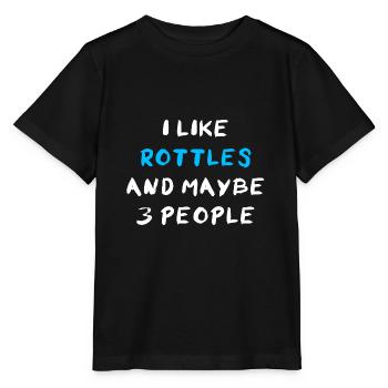Rottle - T-shirt bio MINI CREATOR Stanley/Stella Enfant - noir - Devant - Mikhail (115cm)