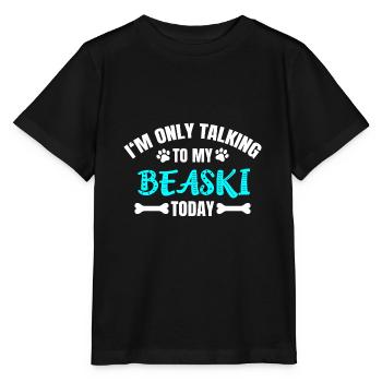 Beaski - T-shirt bio MINI CREATOR Stanley/Stella Enfant - noir - Devant - Mikhail (115cm)