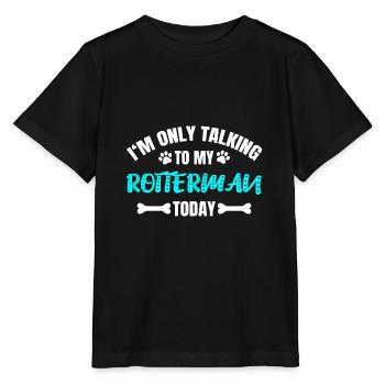 Rotterman - T-shirt bio MINI CREATOR Stanley/Stella Enfant - noir - Devant - Mikhail (115cm)