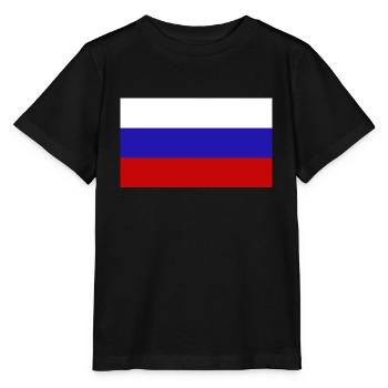 Russie - T-shirt bio MINI CREATOR Stanley/Stella Enfant - noir - Devant - Mikhail (115cm)