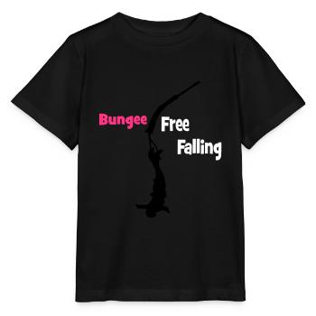 Bungee Fall - Stanley/Stella MINI CREATOR Kids’ T-Shirt - black - Front - Mikhail (115cm)