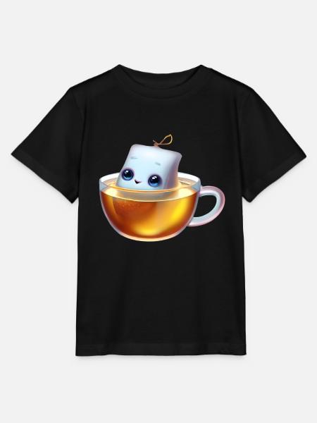Genießerischer Teebeutel - Stanley/Stella Kinder T-Shirt MINI CREATOR - Schwarz