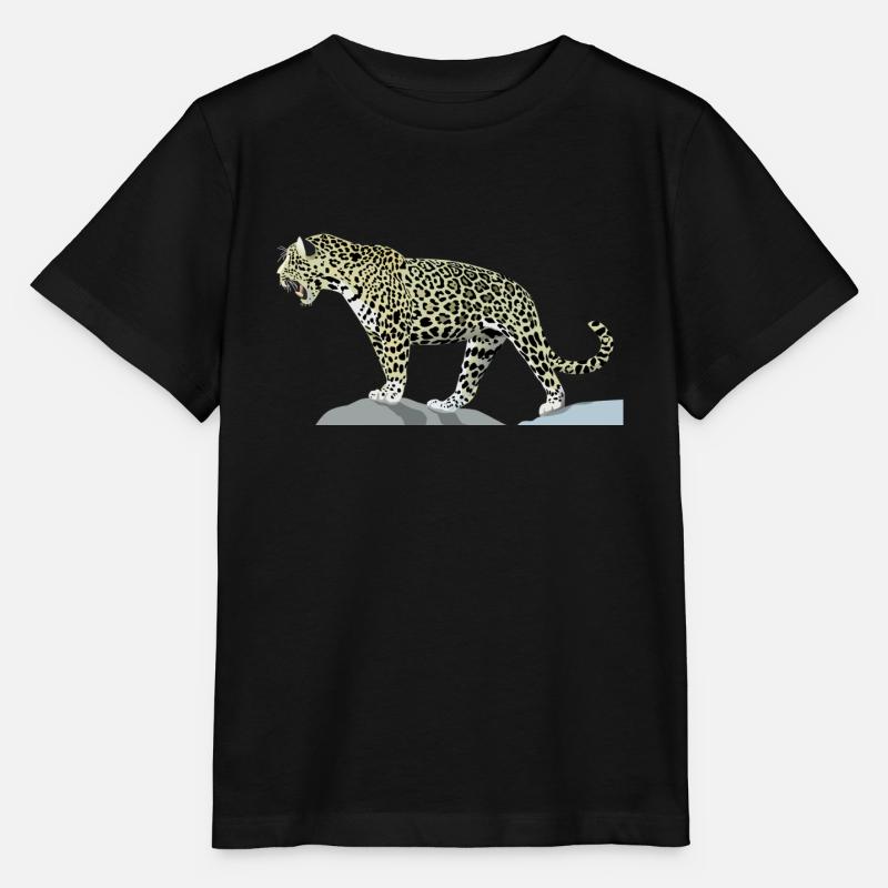 jaguar - T-shirt bio MINI CREATOR Stanley/Stella Enfant - noir