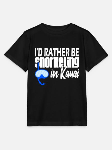 Kauai Schnorcheln - Stanley/Stella Kinder T-Shirt MINI CREATOR - Schwarz