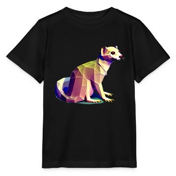 Polygon Frettchen - Stanley/Stella Kinder T-Shirt MINI CREATOR  - Schwarz - Vorne - Mikhail (115cm)
