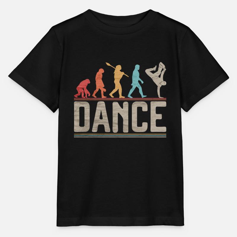 Breakdance Evolution B-boy B-Girl Hip Hop Danse - T-shirt bio MINI CREATOR Stanley/Stella Enfant - noir