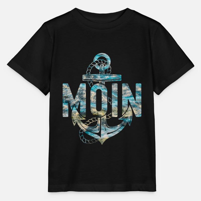 MOIN - Stanley/Stella Kinder T-Shirt MINI CREATOR  - Schwarz