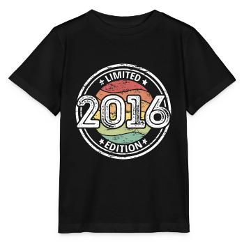 Volume 2016 limited Edition 7th birthday - Stanley/Stella MINI CREATOR Kids’ T-Shirt - black - Front - Mikhail (115cm)