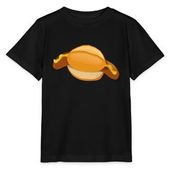 grilles bratwurst fried sausage grillen - T-shirt bio MINI CREATOR Stanley/Stella Enfant - noir - Devant - Mikhail (115cm)