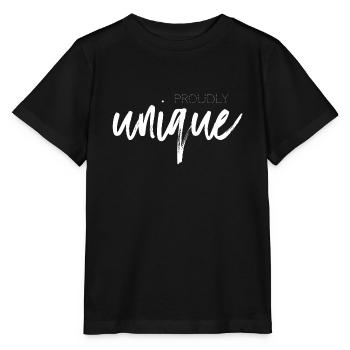 Fièrement unique - T-shirt bio MINI CREATOR Stanley/Stella Enfant - noir - Devant - Mikhail (115cm)