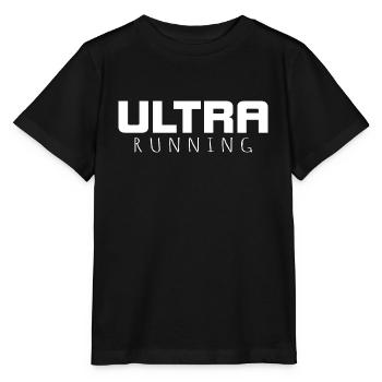 Ultra Running Marathon Ultralight Shirt Gift - Stanley/Stella MINI CREATOR Kids’ T-Shirt - black - Front - Mikhail (115cm)