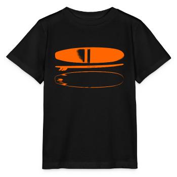 planche de surf - T-shirt bio MINI CREATOR Stanley/Stella Enfant - noir - Devant - Mikhail (115cm)