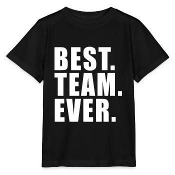 BEST TEAM EVER GIFT WORK GROUP CLUB GROUP - Stanley/Stella MINI CREATOR Kids’ T-Shirt - black - Front - Mikhail (115cm)