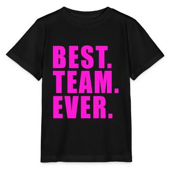 BEST TEAM EVER GIFT WORK GROUP CLUB GROUP - Stanley/Stella MINI CREATOR Kids’ T-Shirt - black - Front - Mikhail (115cm)