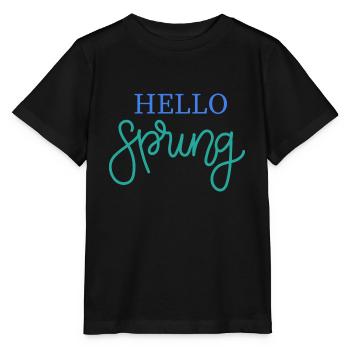 Tee-shirt printemps - T-shirt bio MINI CREATOR Stanley/Stella Enfant - noir - Devant - Mikhail (115cm)