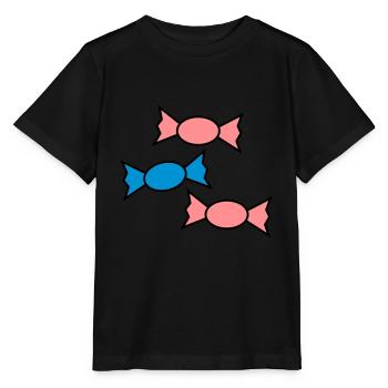 Bonbons - T-shirt bio MINI CREATOR Stanley/Stella Enfant - noir - Devant - Mikhail (115cm)