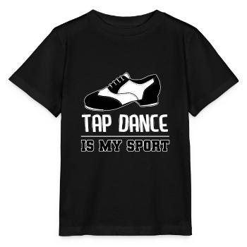 Claquettes est mon sport chaussure talon fille de la salle de bal mignon - T-shirt bio MINI CREATOR Stanley/Stella Enfant - noir - Devant - Mikhail (115cm)