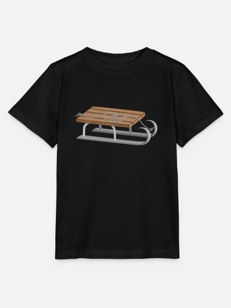 Schlitten 2 - Stanley/Stella Kinder T-Shirt MINI CREATOR - Schwarz