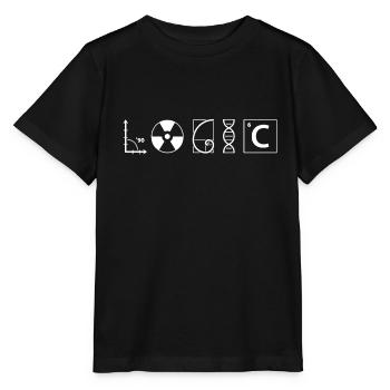 Logic T Shirt - Stanley/Stella MINI CREATOR Kids’ T-Shirt - black - Front - Mikhail (115cm)
