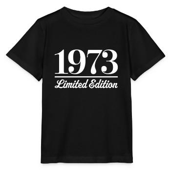 1973 Limited Edition - Stanley/Stella Kinder T-Shirt MINI CREATOR  - Schwarz - Vorne - Mikhail (115cm)