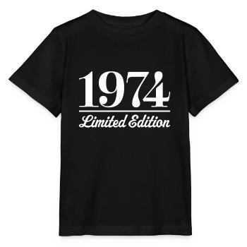 1974 Limited Edition - Stanley/Stella Kinder T-Shirt MINI CREATOR  - Schwarz - Vorne - Mikhail (115cm)