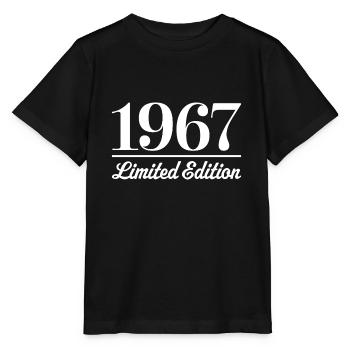 1967 Limited Edition - Stanley/Stella Kinder T-Shirt MINI CREATOR  - Schwarz - Vorne - Mikhail (115cm)