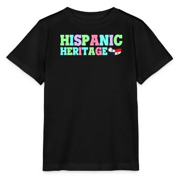 Hispanic Heritage Vintage Lateinamerika Geschenk - Stanley/Stella Kinder T-Shirt MINI CREATOR  - Schwarz - Vorne - Mikhail (115cm)