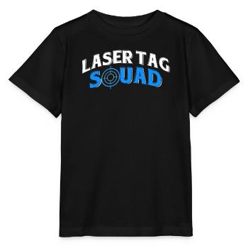 Laser Tag Squad Laser Tag Tournament Gift - Stanley/Stella MINI CREATOR Kids’ T-Shirt - black - Front - Mikhail (115cm)