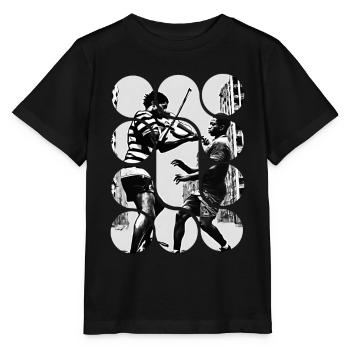 Symphonie Urbaine Dynamique - T-shirt bio MINI CREATOR Stanley/Stella Enfant - noir - Devant - Mikhail (115cm)