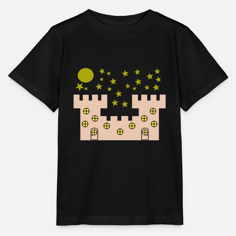 Castle - T-shirt bio MINI CREATOR Stanley/Stella Enfant - noir