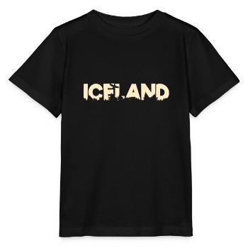 Islande - T-shirt bio MINI CREATOR Stanley/Stella Enfant - noir - Devant - Mikhail (115cm)