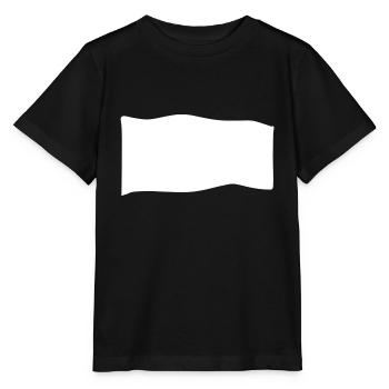 Drapeau de symbole de forme - T-shirt bio MINI CREATOR Stanley/Stella Enfant - noir - Devant - Mikhail (115cm)