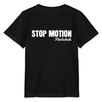 Stop Motion Bausteine Filmtechnik Shirt Geschenk - Stanley/Stella Kinder T-Shirt MINI CREATOR  - Schwarz - Vorne - Mikhail (115cm)