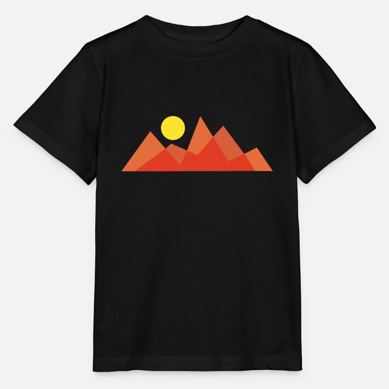 Sunset - Stanley/Stella Kinder T-Shirt MINI CREATOR  - Schwarz