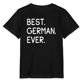 Meilleur allemand de tous les temps Bester Deutscher Staatsbürger - T-shirt bio MINI CREATOR Stanley/Stella Enfant - noir - Devant - Mikhail (115cm)