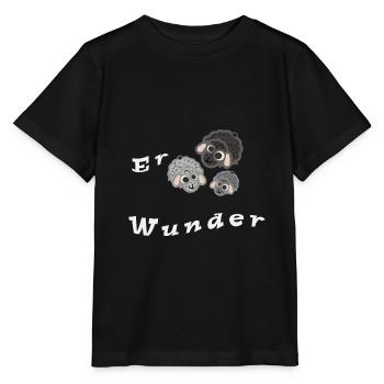Erschafe Wunder - Stanley/Stella Kinder T-Shirt MINI CREATOR  - Schwarz - Vorne - Mikhail (115cm)
