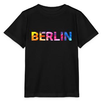 Berlin - T-shirt bio MINI CREATOR Stanley/Stella Enfant - noir - Devant - Mikhail (115cm)
