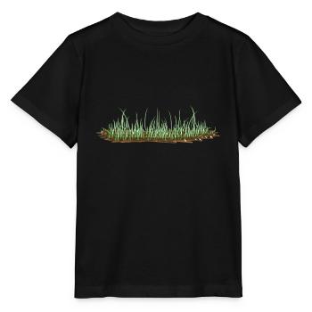 Grass Boden Natur grün - Stanley/Stella Kinder T-Shirt MINI CREATOR  - Schwarz - Vorne - Mikhail (115cm)
