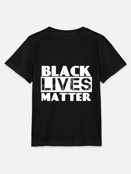 #SCHWARZE LEBEN ZÄHLEN - Stanley/Stella Kinder T-Shirt MINI CREATOR - Schwarz
