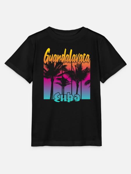 Guardalavaca Cuba - Stanley/Stella Kinder T-Shirt MINI CREATOR  - Schwarz