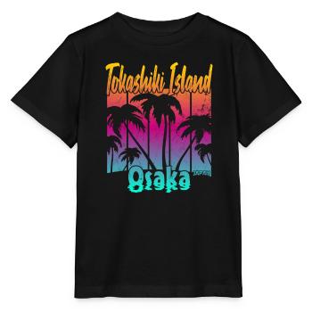 Tokashiki Island Osaka - Stanley/Stella Kinder T-Shirt MINI CREATOR  - Schwarz - Vorne - Mikhail (115cm)