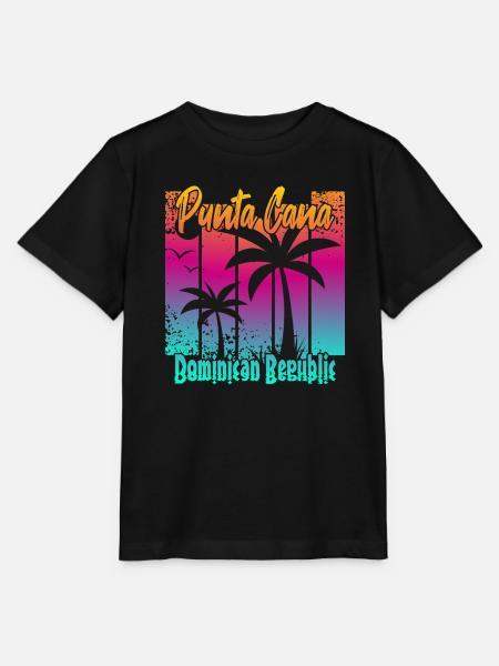 Punta Cana - Stanley/Stella Kinder T-Shirt MINI CREATOR - Schwarz