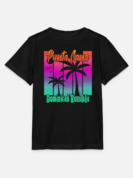 Punta Cana - Stanley/Stella Kinder T-Shirt MINI CREATOR  - Schwarz