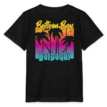 Vintage Bottom Bay Barbados Sunset - Stanley/Stella MINI CREATOR Kids’ T-Shirt - black - Front - Mikhail (115cm)